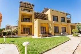 Renzo -   One bedroom apartment with a big terrace and pool view in Gouna