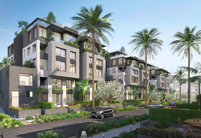 Apartment - (in) Trio Gardens - New Cairo - Lotus - 135 to 260 m²