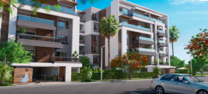 Apartment - (in) Capital Gardens - New Cairo - Other - 156 to 254 m²