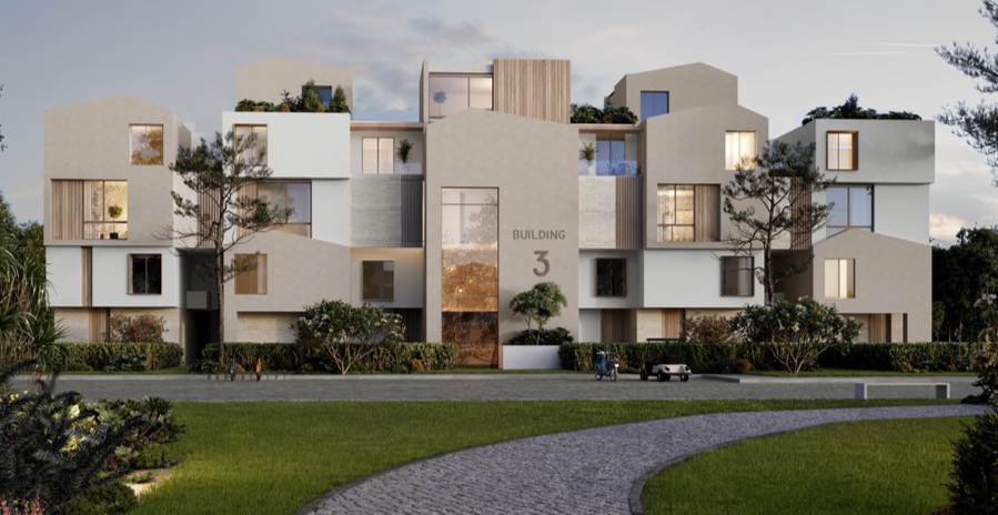 Apartment - (in) Karmell - Sheikh Zayed - 125 to 149 m²