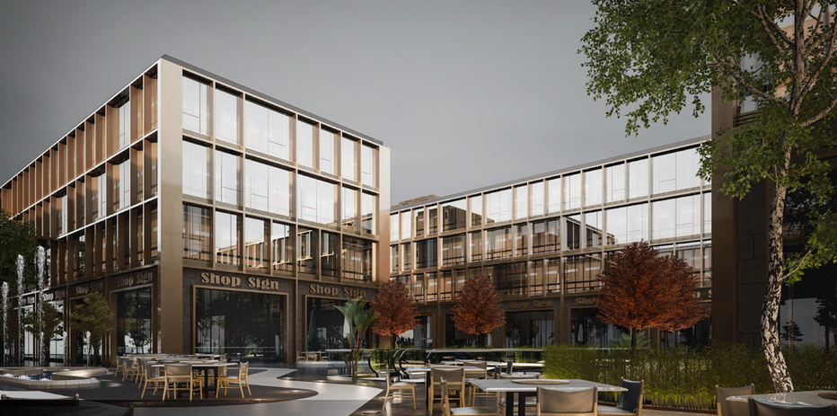 Office Space - (in) 5A - New Cairo - First Settlement - 110 to 380 m²