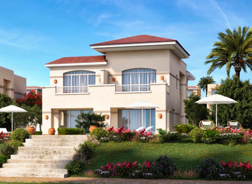 Twin House - (in) Telal El Sokhna - Ain Sukhna - 188 to 180 m²