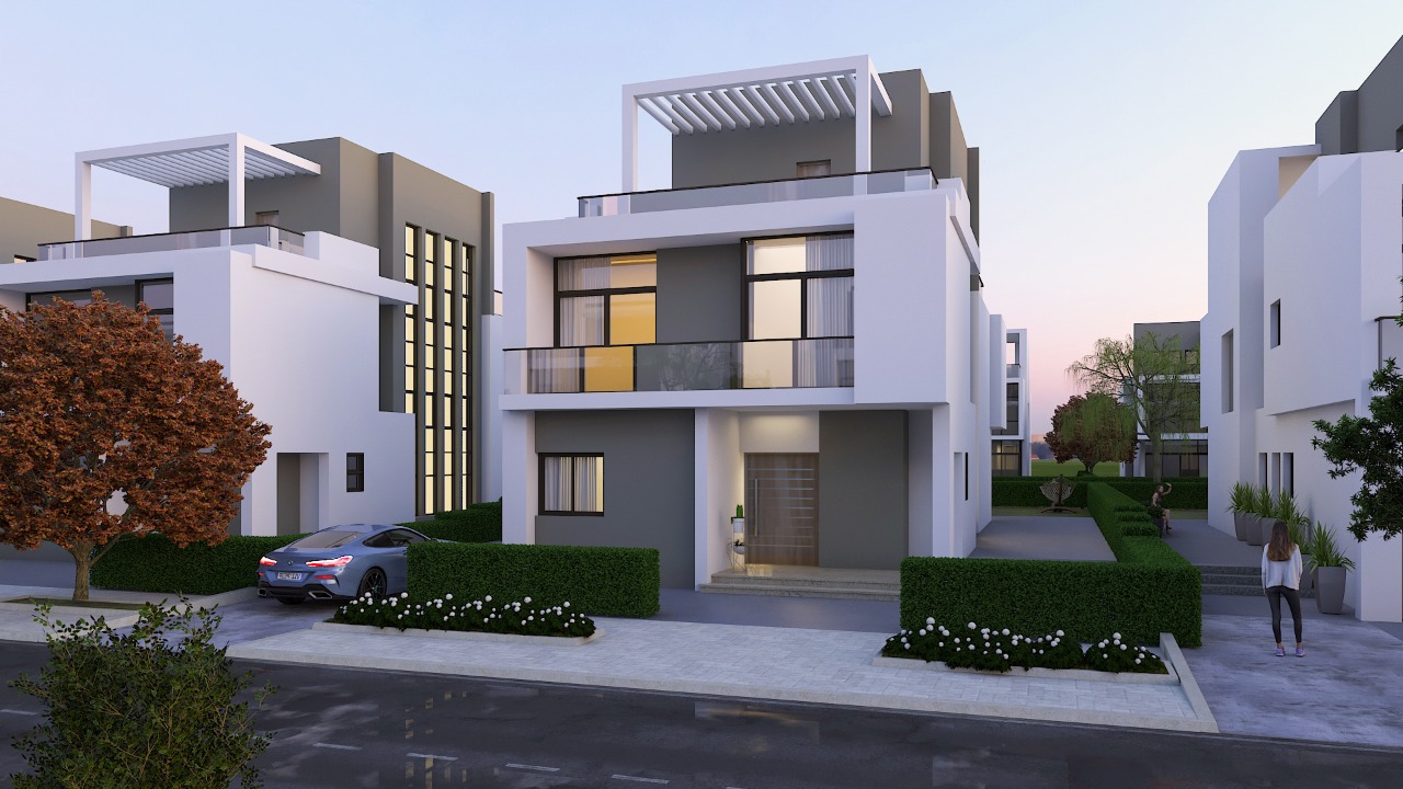Villa - (in) 5TH Square - New Cairo - Fifth Settlement - 325 to 500 m²