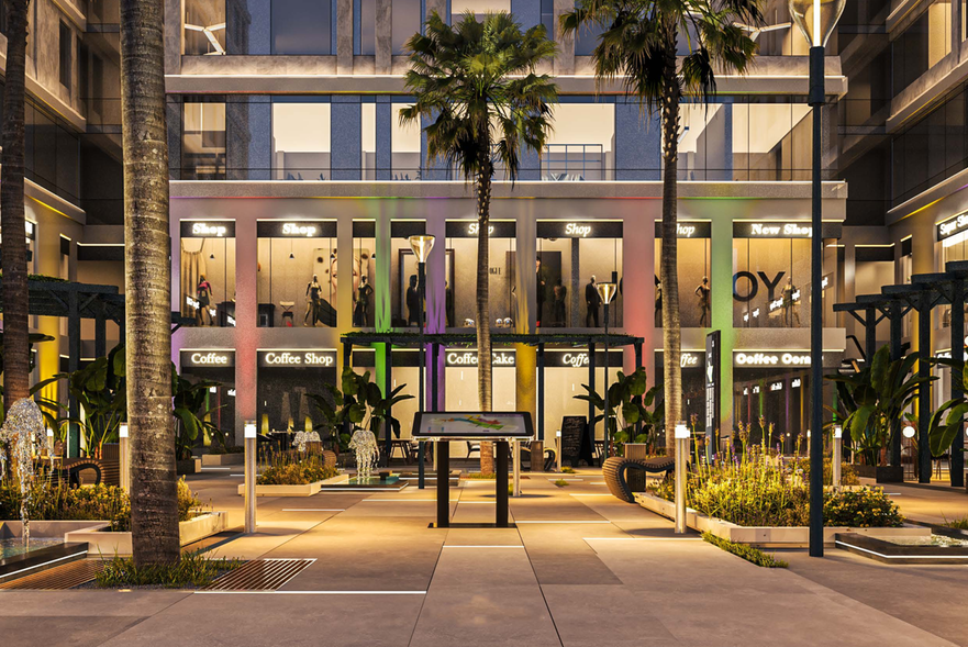 Shop - (in) Solidere - New Capital City - 50 to 60 m²