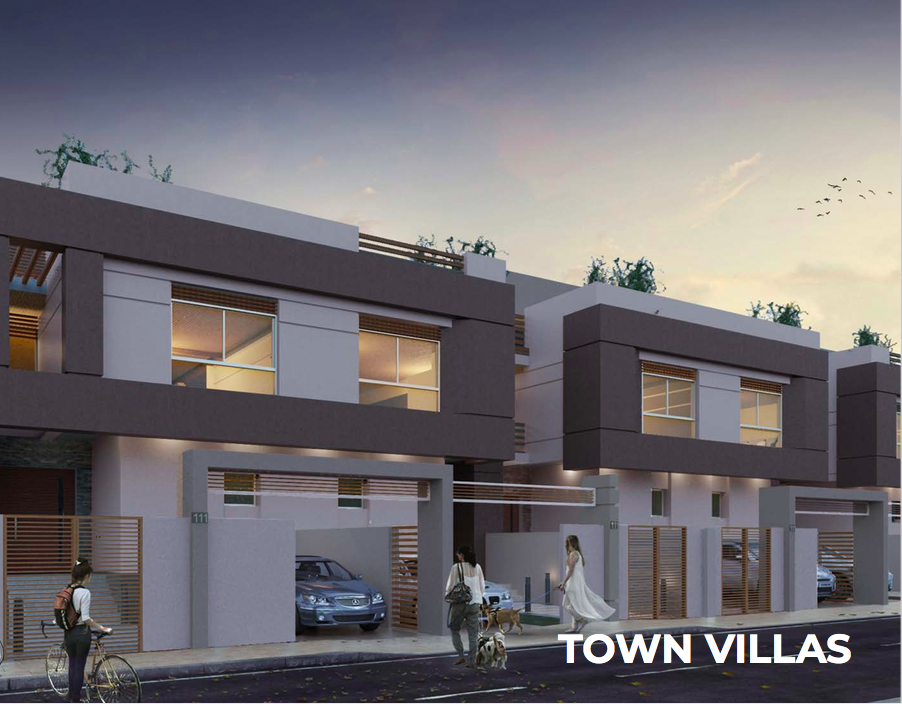 Town House - (in) Bleu Vert - New Capital City - 224 to 247 m²