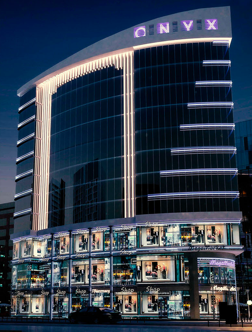 Shop - في ONYX - عاصمة جديدة - 35 إلى 25 م²