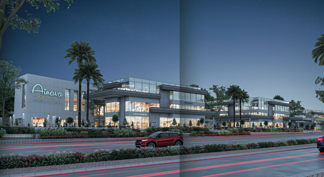 Office Space - (in) AINAVA - New Capital City - 60 to 100 m²