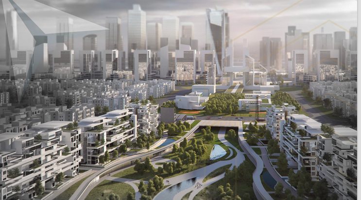 Shop - (in) AGILE BUSINESS COMPLEX - New Capital City - 41 to 41 m²