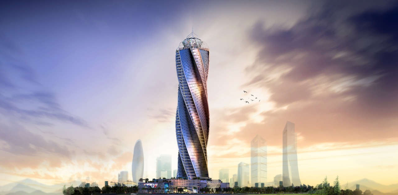Office Space - (in) DIAMOND TOWER - New Capital City - 50 to 100 m²