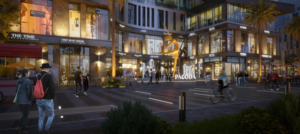 Retail - (in) PAGODA - New Capital City - 36 to 50 m²