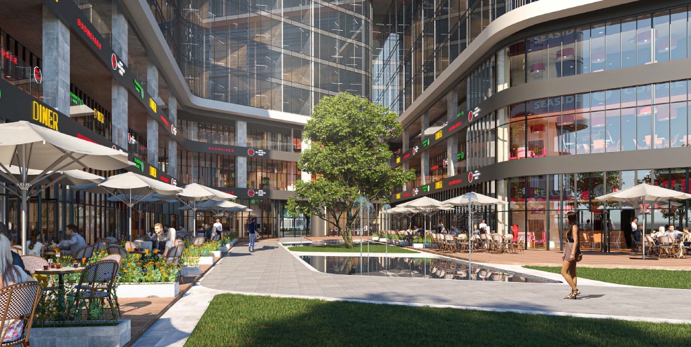 Retail - (in) CAPITAL PARK - New Capital City - 40 to 34 m²