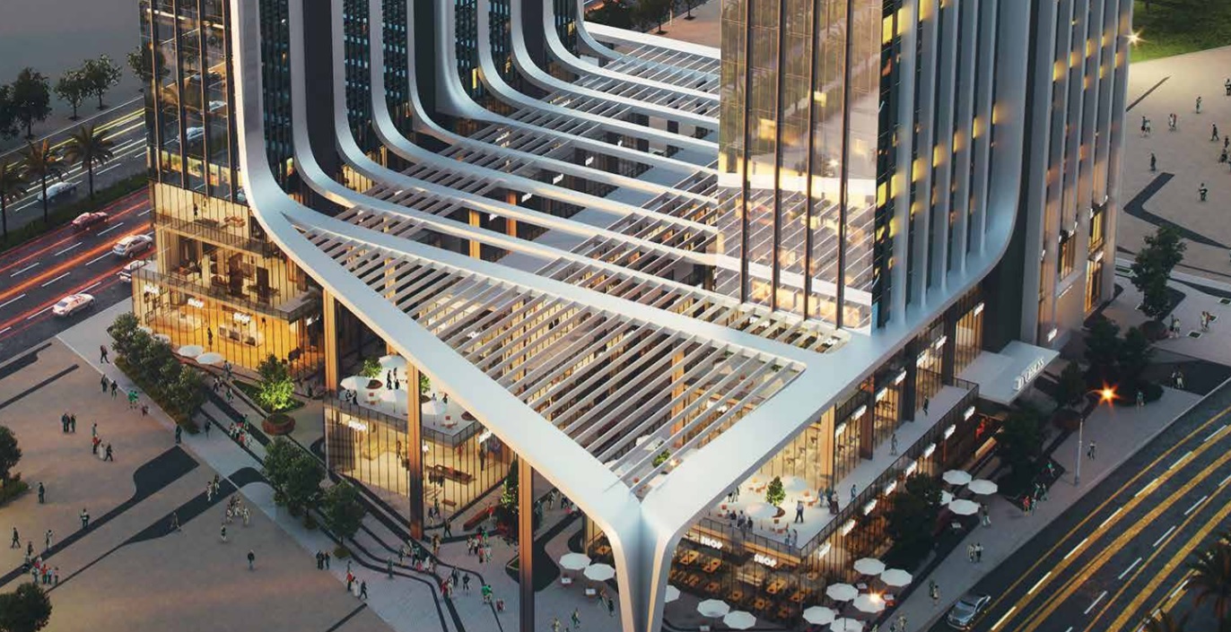 Retail - (in) Double Two Towers - New Capital City - 40 to 50 m²