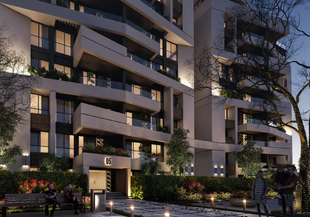 Penthouse - (in) The Brooks - New Cairo - Fifth Settlement - 212 to 216 m²