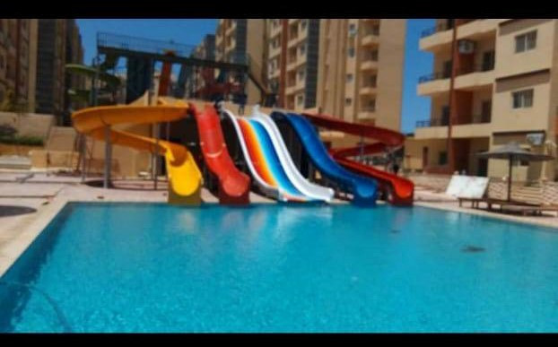 Renzo -   شاليه فندقي ارضي  علي البسين والاكوا مباشره في قريه ريتالى