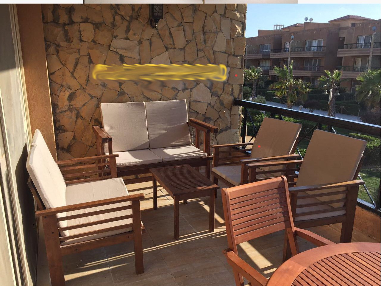 For rent in Blumar Sidi Abdelrahman 2 bedrooms