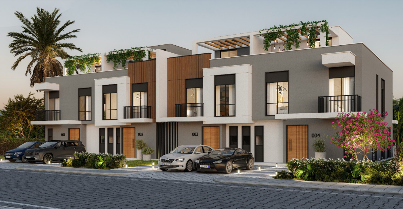 Town House - (in) LAKE WEST 3 - Sheikh Zayed - 255 to 255 m²
