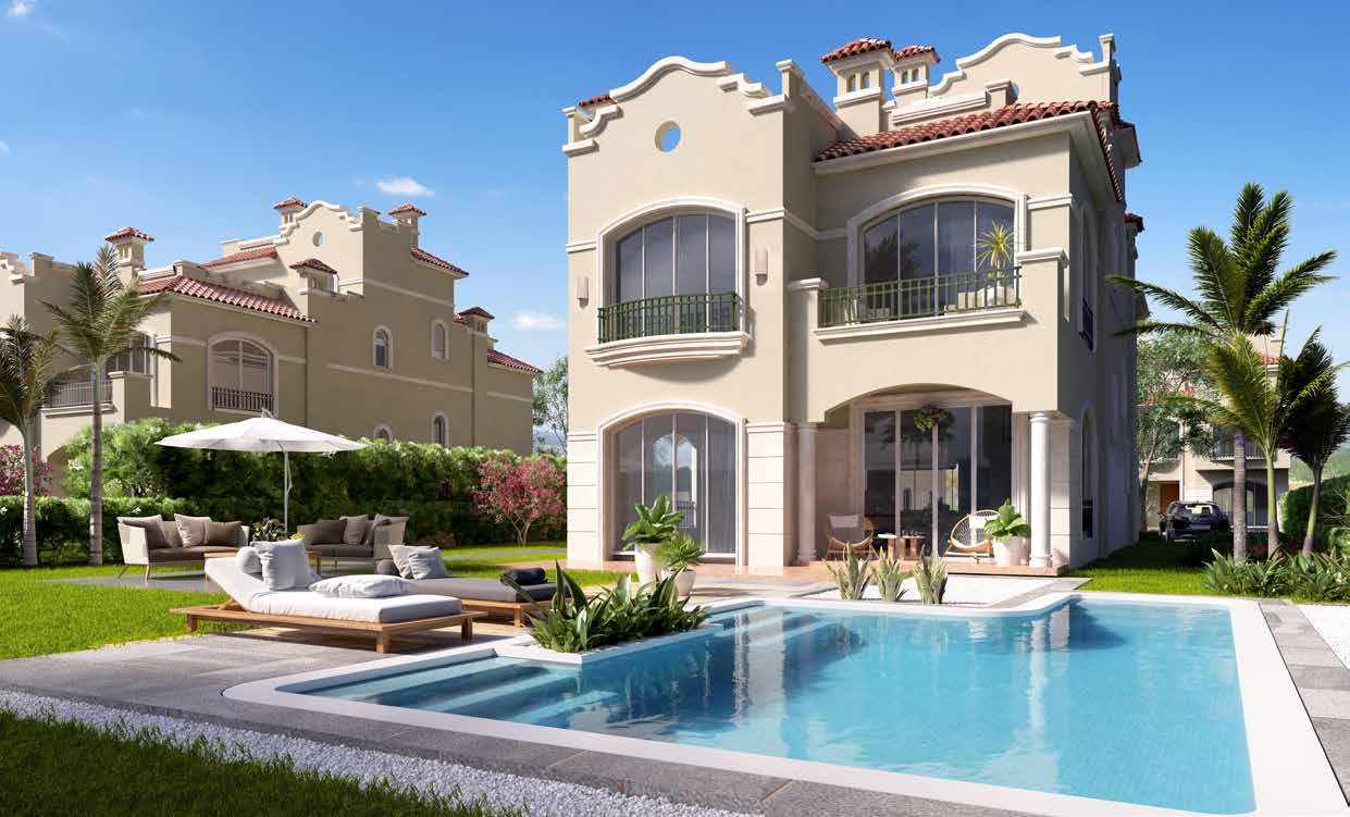 Villa - (in) PATIO PRIME - Shorouk City - 292 to 395 m²