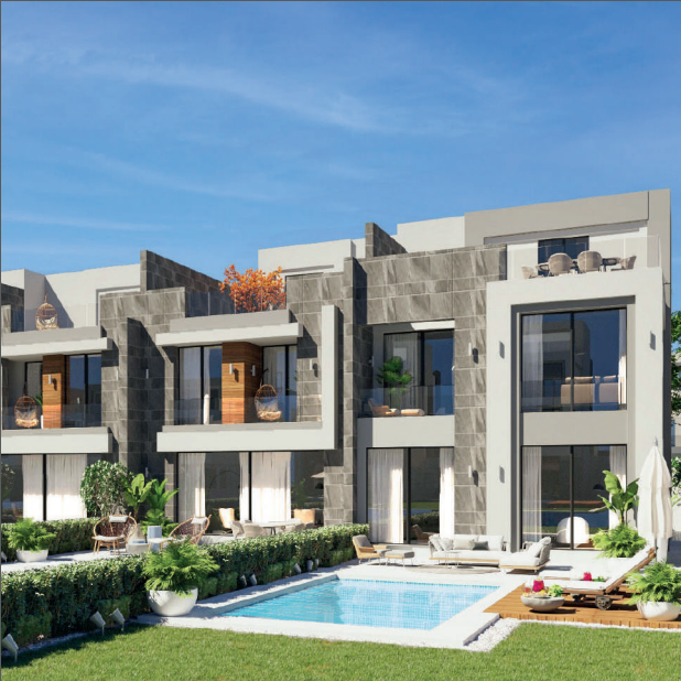 Twin House - (in) EL PATIO CASA - New Cairo - Other - 215 to 289 m²