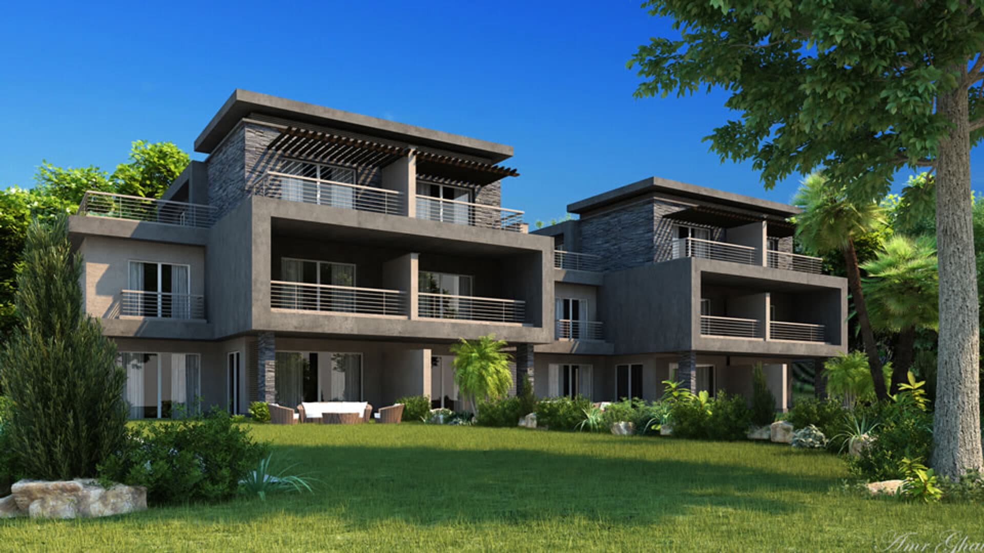 Twin House - (in) Sodic East - New Heliopolis - 222 to 305 m²