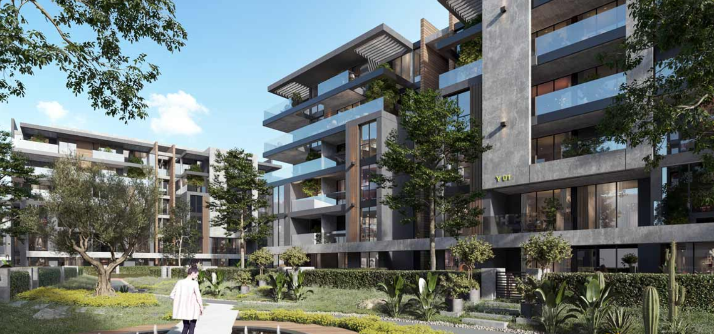 Three Bedroom - (in) Yellow Residence - New Cairo - Fifth Settlement - 167 to 167 m²