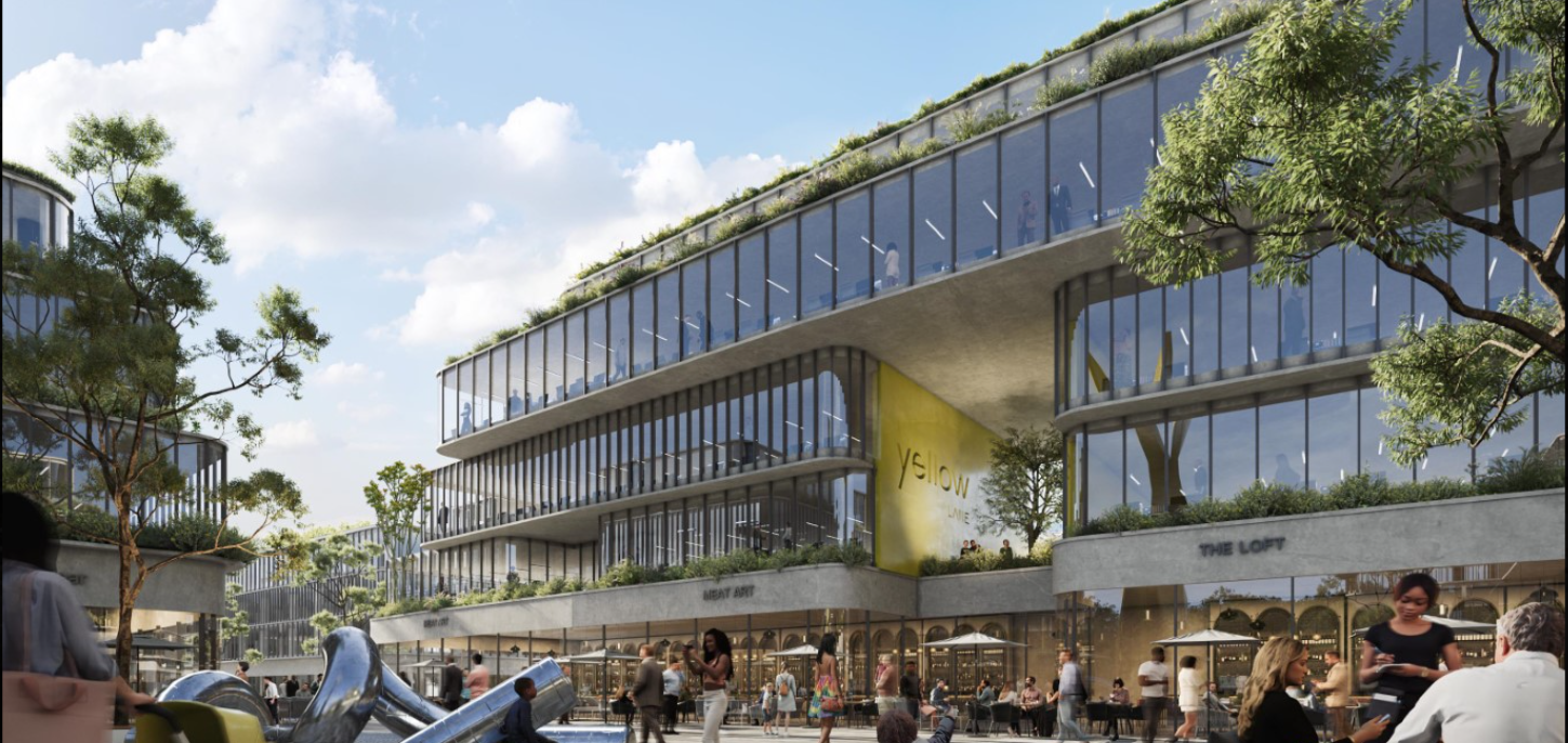 Office Space - (in) Yellow Lane - New Cairo - Fifth Settlement - 55 to 55 m²