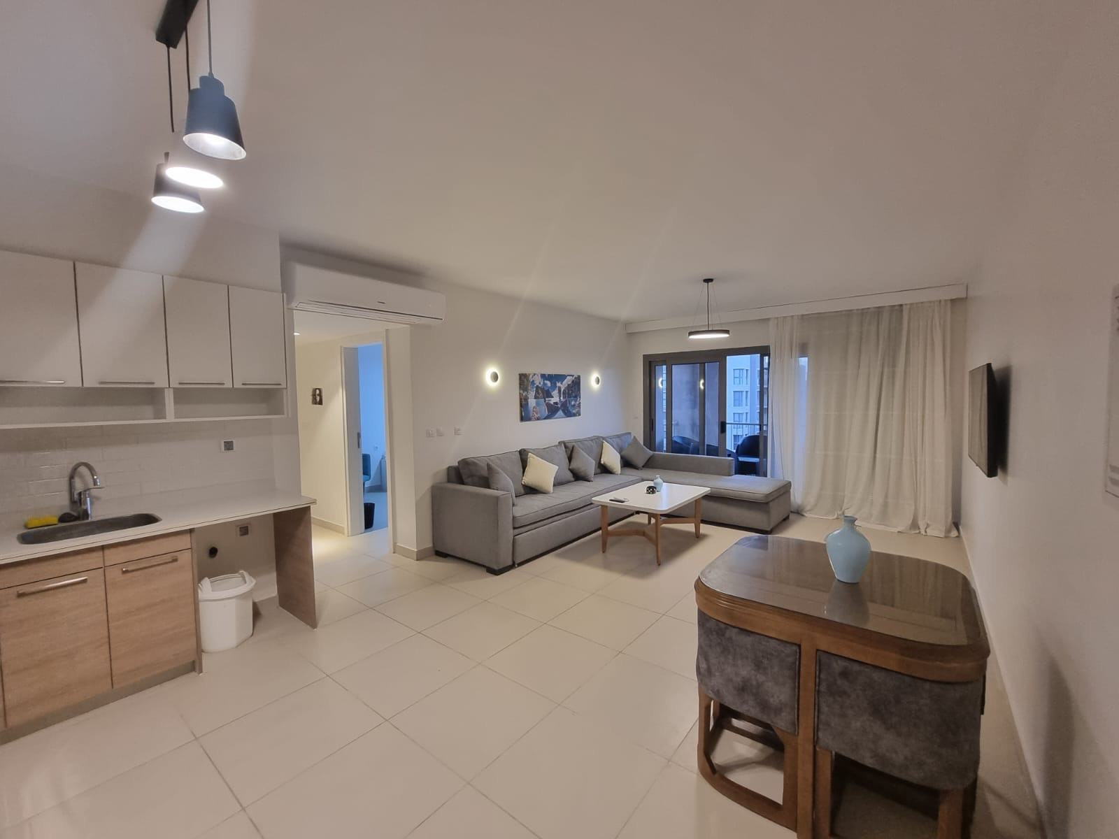 شالية غرفة واحدة للايجار فى مراسى مارينا