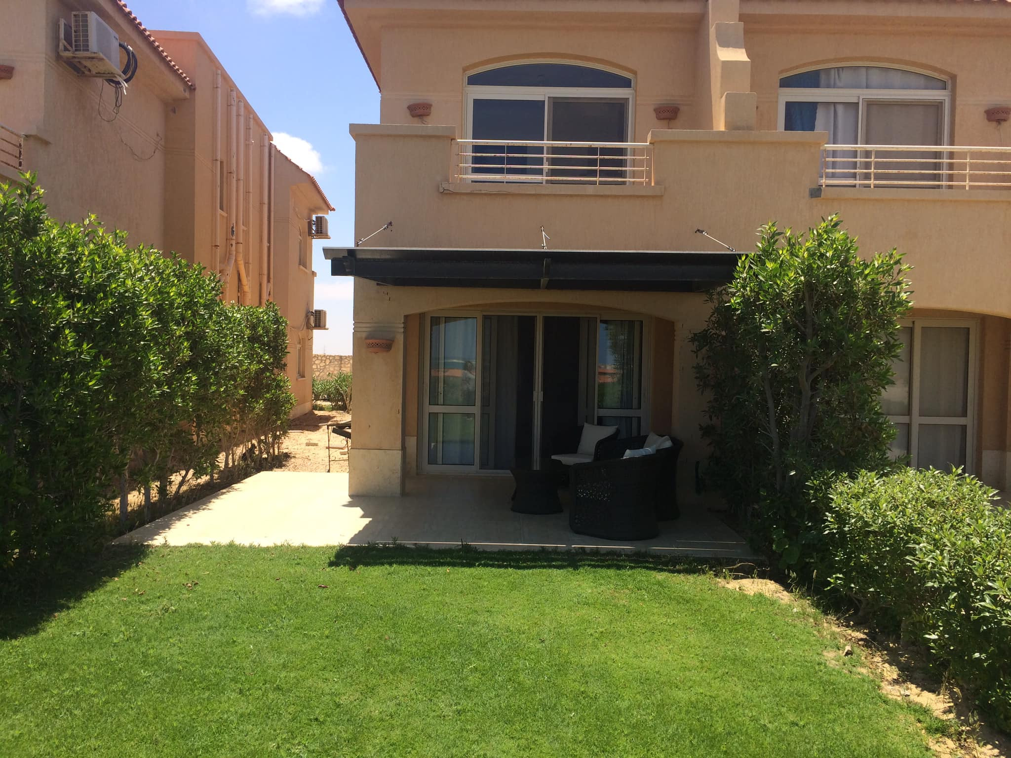 rent in Telal Sahel Duplex with garden