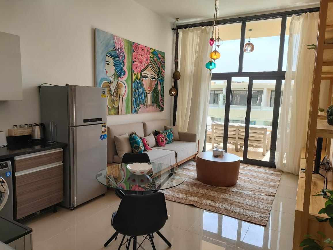 chalet one bedroom in G cribs overlooking one two pools