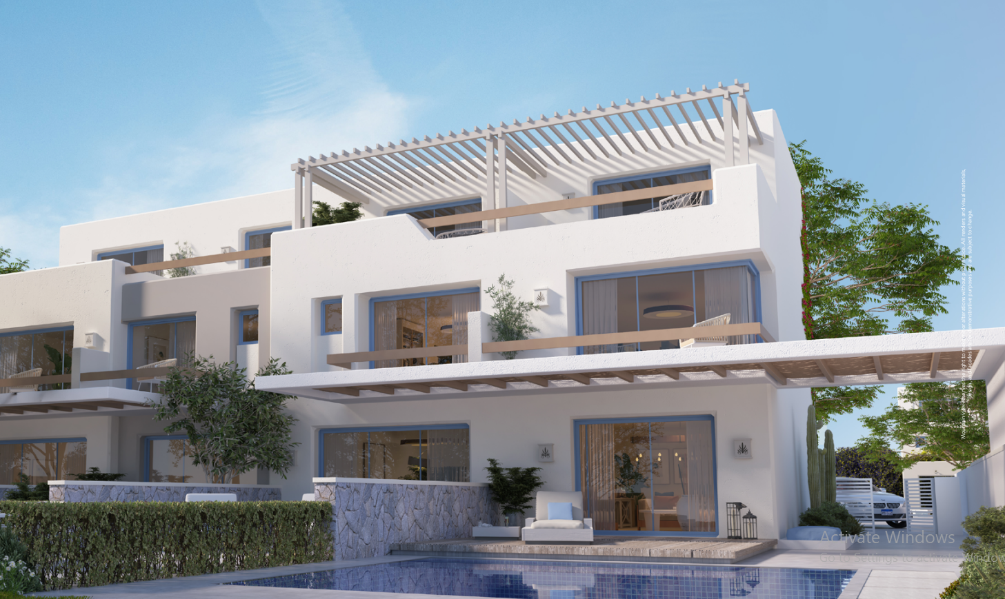 Town House - (in) Plage Sidi Abdel Rahman - North Coast - 185 to 185 m²