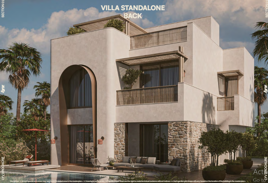 Villa - (in) LYV Ceasar - Ras El Hekma - North Coast - 255 to 255 m²