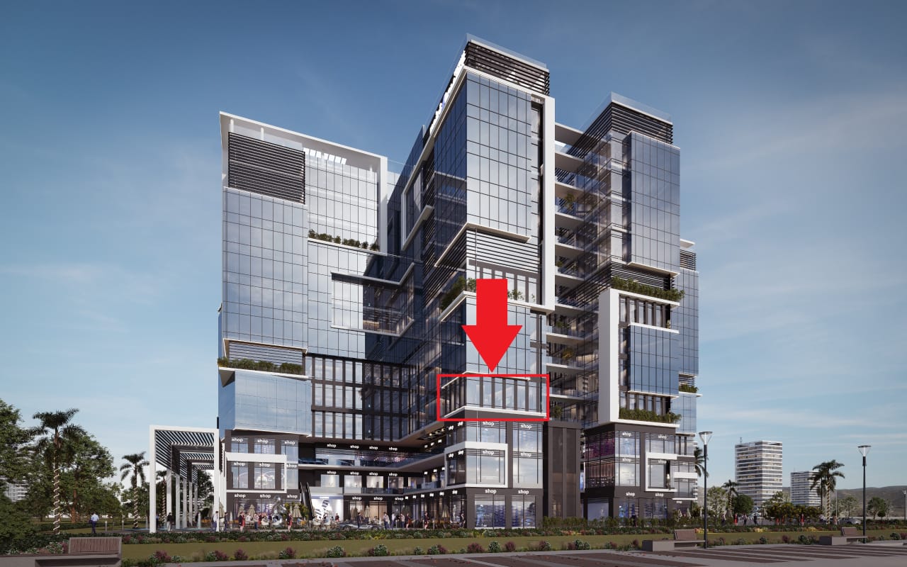 Office Space - (in) Midtower - New Capital City - 68 to 68 m²