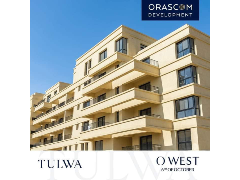 Apartment for rent in 6th of October City, in Tulwa, O West Orascom with AC + Kitchen