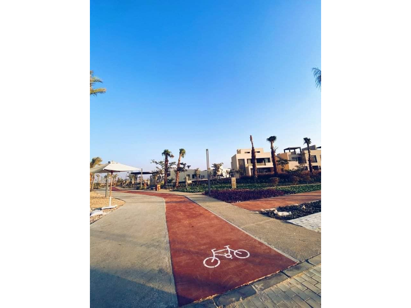 Renzo -   Apartment for rent in 6th of October City, in Tulwa, O West Orascom with AC + Kitchen